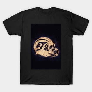 Football Helmet abstract galaxy style for all the sports fans T-Shirt